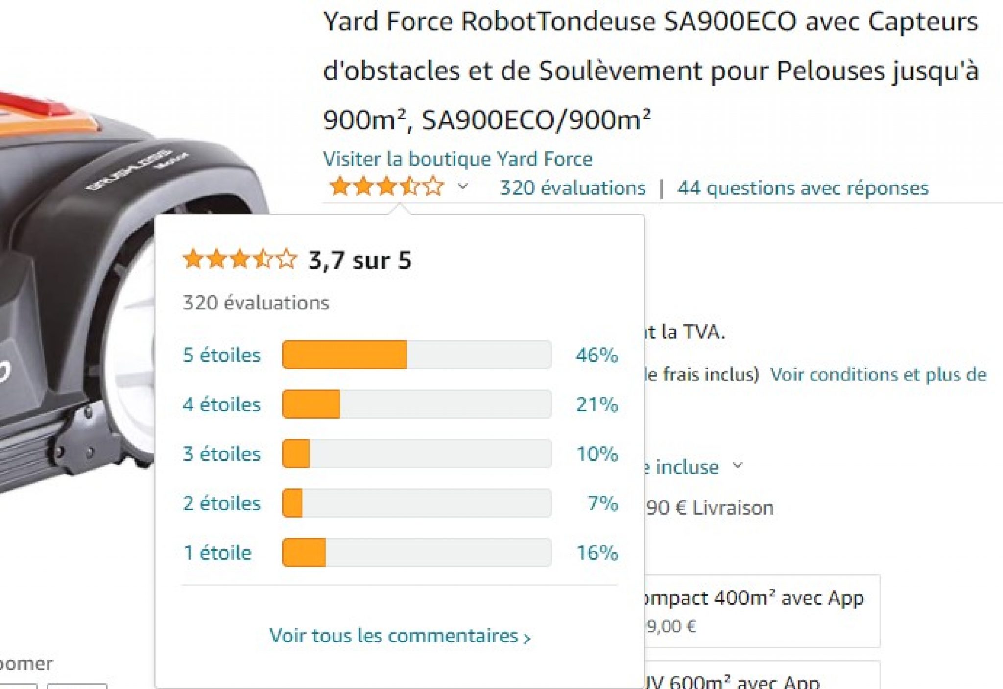 Yard Force SA900ECO Test & avis Robot tondeuse — free download